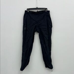 REI Black Straight Leg Rain Pants